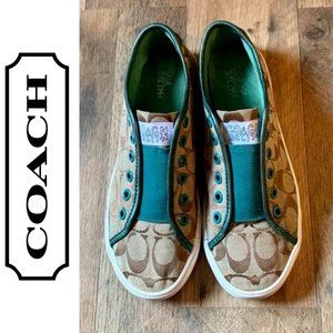 Coach Poppy BEV Slip on Sneakers Size 9M